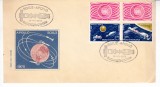 C12 - FDC Romania - Zborul comun Apollo - Soiuz - LP888 - 1975, Romania de la 1950, Spatiu