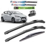 Cumpara ieftin Ștergătoare Nissan Micra K14 (2017&ndash;2023) TeamCar&reg; &ndash; Set Complet Hybrid