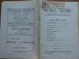Cumpara ieftin Ritmul vremii , revista literara , critica , an 3 ,nr. 5 ,1927 , circul. Caracal