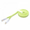 Cablu magnetic Tellur Micro USB 120 cm Verde