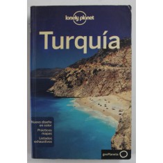 TURQUIA , GHID LONELY PLANET , TEXT IN LB. SPANIOLA , 2011, PREZINTA URME DE UZURA