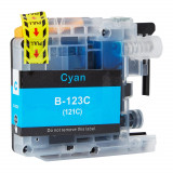 Cartus de imprimante inkjet pentru Brother , LC123C , cyan , 10 ml , bulk, Oem