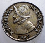 B.562 PANAMA 2 1.2 MEDIO CENTESIMOS DE BALBOA 1940