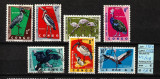 Timbre Congo, 1963 | Păsări indigene, africane - Natură | Serie completă | aph, Fauna, Stampilat