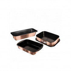 Set tavi pentru copt 3 piese Rose Gold Berlinger Haus BH 7633