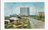 F4 - Carte Postala - Gh. Gheorghiu Dej, Hotel Trotus, circulata 1973