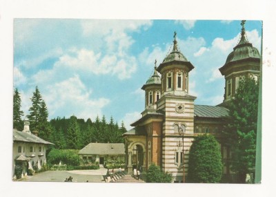RF10 -Carte Postala- Sinaia, Biserica noua a manastirii, necirculata foto