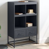 Gossi dulap inalt, antracit, 68,5x39x111,5 cm, otel laminat la rece