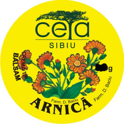 Unguent arnica, 40g, Ceta Sibiu foto