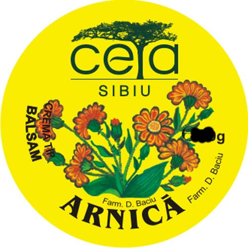 Unguent arnica, 40g, Ceta Sibiu