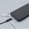 Cablu de date 2in1 iPad iPhone lightning 1m 2A negru delight