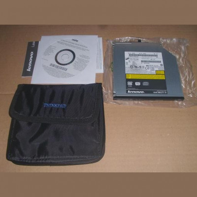 Unitate optica slim ultra bay DVD RW Multi IV Drive LENOVO T400 T410 45N7451 43N3229 foto