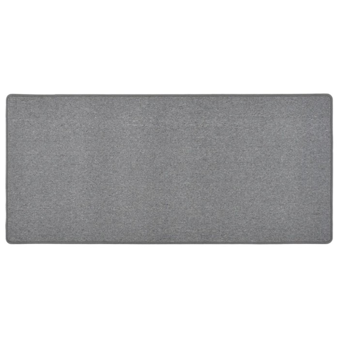 vidaXL Covor traversă, gri &icirc;nchis, 80x150 cm 326973