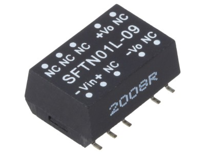 Convertor DC/DC 1W 5V la 9V foto