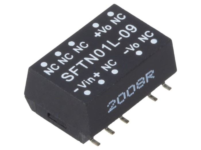 Convertor DC/DC 1W 5V la 9V