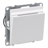 Intrerupator cu cartela Legrand Suno alb 721175