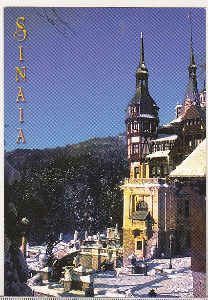 bnk cp Sinaia - Castelul Peles - necirculata