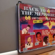 Back To The Memories - 4 CD BoxSet - Selectii (1991/Charly) - CD ORIGINAL/ca Nou