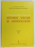 STUDII SI CERCETARI DE ISTORIE VECHE SI ARHEOLOGIE de MIHAELA MANUCU - ADAMESTEANU , 2010