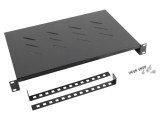 Raft 1U negru LANBERG Standard 19&quot; Z20381 - Suport echipamente rețea