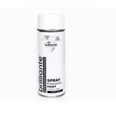 Vopsea Spray Brilliante Alb Pur Mat RAL 9010 400 ml