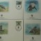 Guyana-Fauna marina-set complet FDC