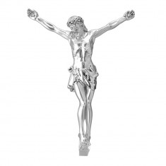 Crucifix Argint 20 cm COD: 4712
