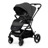 Carucior Sport Kinderkraft YOXI Grey, Pliabil, Travel System, de la nastere pana la 4 ani, 27kg