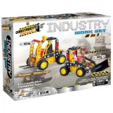 Kit STEM Vehicule de construcție 2 in 1, nivel incepator, Construct It