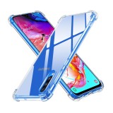 Husa din silicon Ivoler pentru Samsung Galaxy A70, transparenta - RESIGILAT