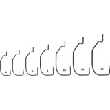 Carlig Assault Finesse nr.4 8buc, Mustad