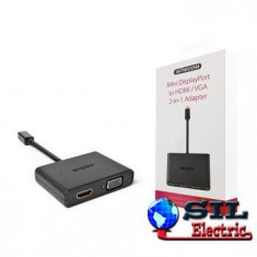 Adaptor Mini DisplayPort - VGA mama/HDMI iesire, Sitecom foto