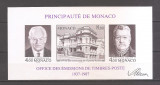 Monaco 1987-50 de ani de Emitere de Timbre in Monaco (NDT),MNH (VEZI DESCRIEREA)