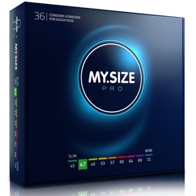 MY SIZE - PRO CONDOMS 47 MM 36 UNITS foto