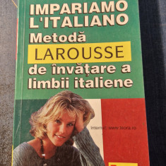 Metoda de invatare a limbii italiene LaRousse Pierre Noaro
