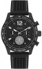 Ceas Barbati Guess Fleet W0971G1, Curea Piele Naturala, Carcasa Inox 44mm, Quartz, Rezistent Apa 10ATM