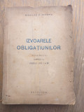 IZVOARELE OBLIGATIUNILOR- NICOLAE D. GHIMPA, 1947, VOL 1