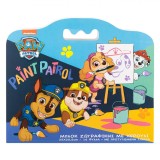 Bloc de Colorat Copii, Paw Patrol, 16 File, 35x30.5cm, Multicolor