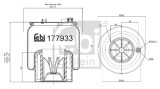 FEBI BILSTEIN 177933 Burduf, suspensie pneumatica
