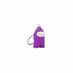 Among Us Keychain 3D printed - violet