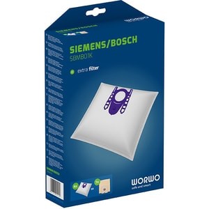 Kit WORWO SBMB01K: 4 saci + 1 filtru aspiratie foto
