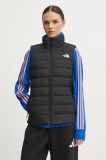 The North Face vesta Aconcagua 3 femei, culoarea negru, de tranzitie, NF0A84JP4H01