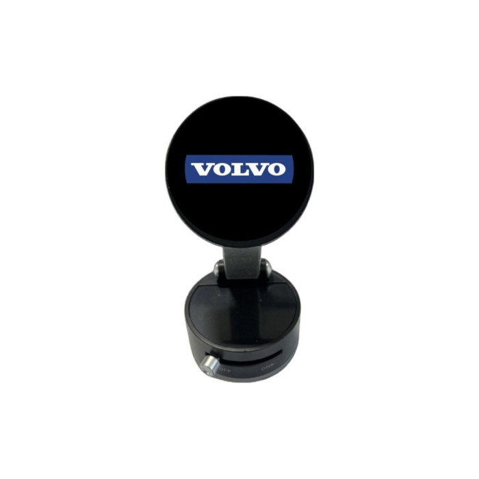 Suport Magnetic Negru cu Ventuza si Brat Reglabil Pentru Volvo