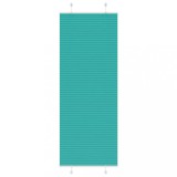 vidaXL Jaluzea plisată verde petrol 80x200cm Lățime țesătură 79,4 cm