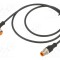 Cablu M12 LUTRONIC 3 PIN 1m 4A IP67 -25&deg; la 80&deg;C