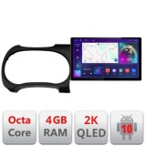 Navigatie dedicata Hyundai I10 2020 N-I10 Edonav ecran 13&quot; 2K 8 si 128 Android Waze USB Navigatie 4G 360 Toslink Youtube Radio KIT CarStore Technology