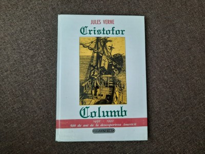 JULES VERNE CRISTOFOR COLUMB CARTONATA foto