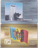 bnk card Cartela telefonica de colectie - Moldova Moldetelcom 200 imp 04/99
