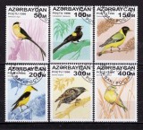 Cumpara ieftin ✅( S49 ) Azerbaidjan 1996 ," Pasari cantatoare ",serie Mi. 313/318 , stampilat