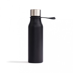 Termos, Vinga by AleXer, 42FEB232524, 450 ml, 23x?6.5 cm, Otel, Negru, saculet voiaj inclus foto